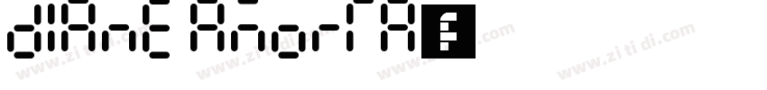 Diane amorta字体字体转换